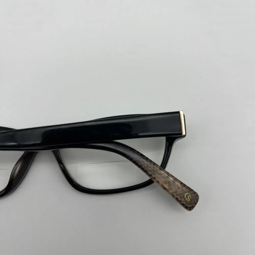 Christian Soriano CV Carmen Eyeglasses Frames 53-14-138 BWNSK Snakeskin Inspired